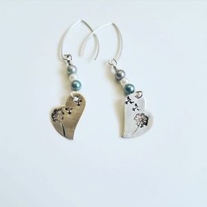 Sterling filled heart Earrings